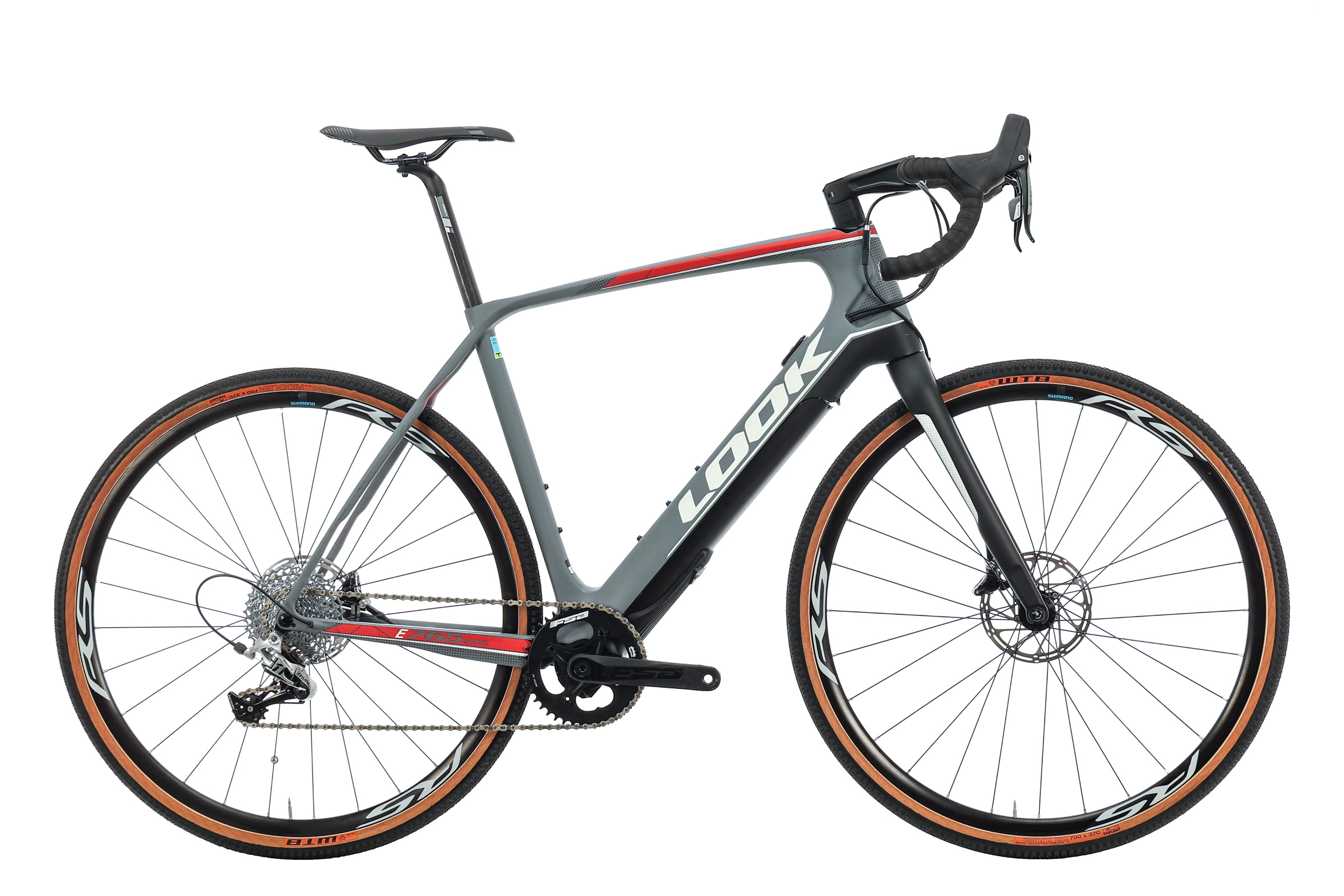 Look E765 Gravel Grey Matte Gravel E Bike 2021 The Pro s Closet