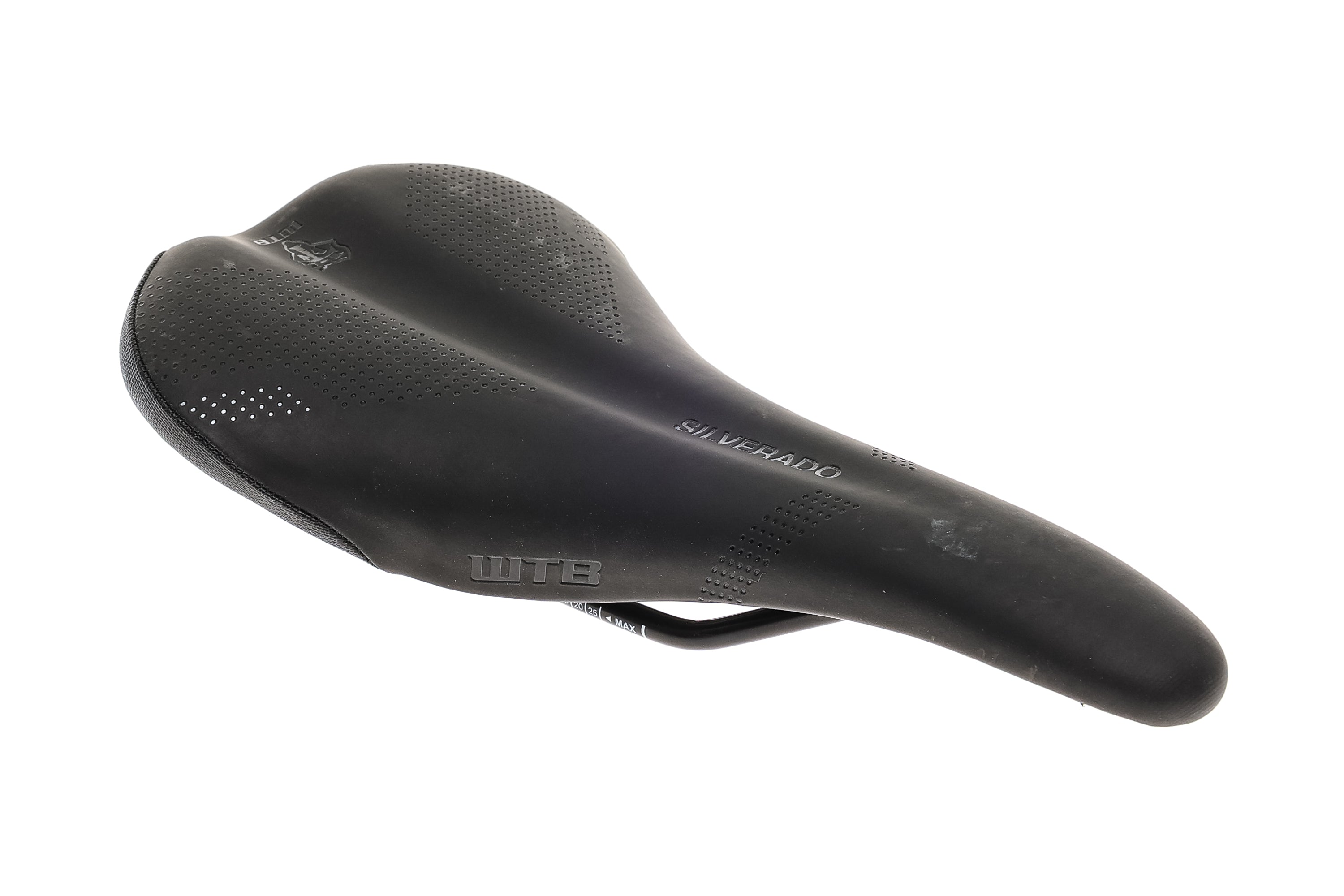 WTB Silverado Saddle 142mm Cr-Mo Rails Black