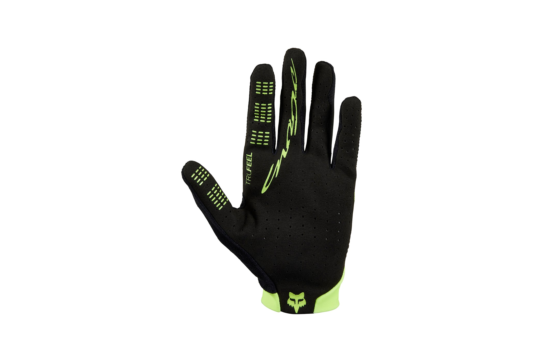 Fox Racing Flexair Gloves Lunar Black/Yellow