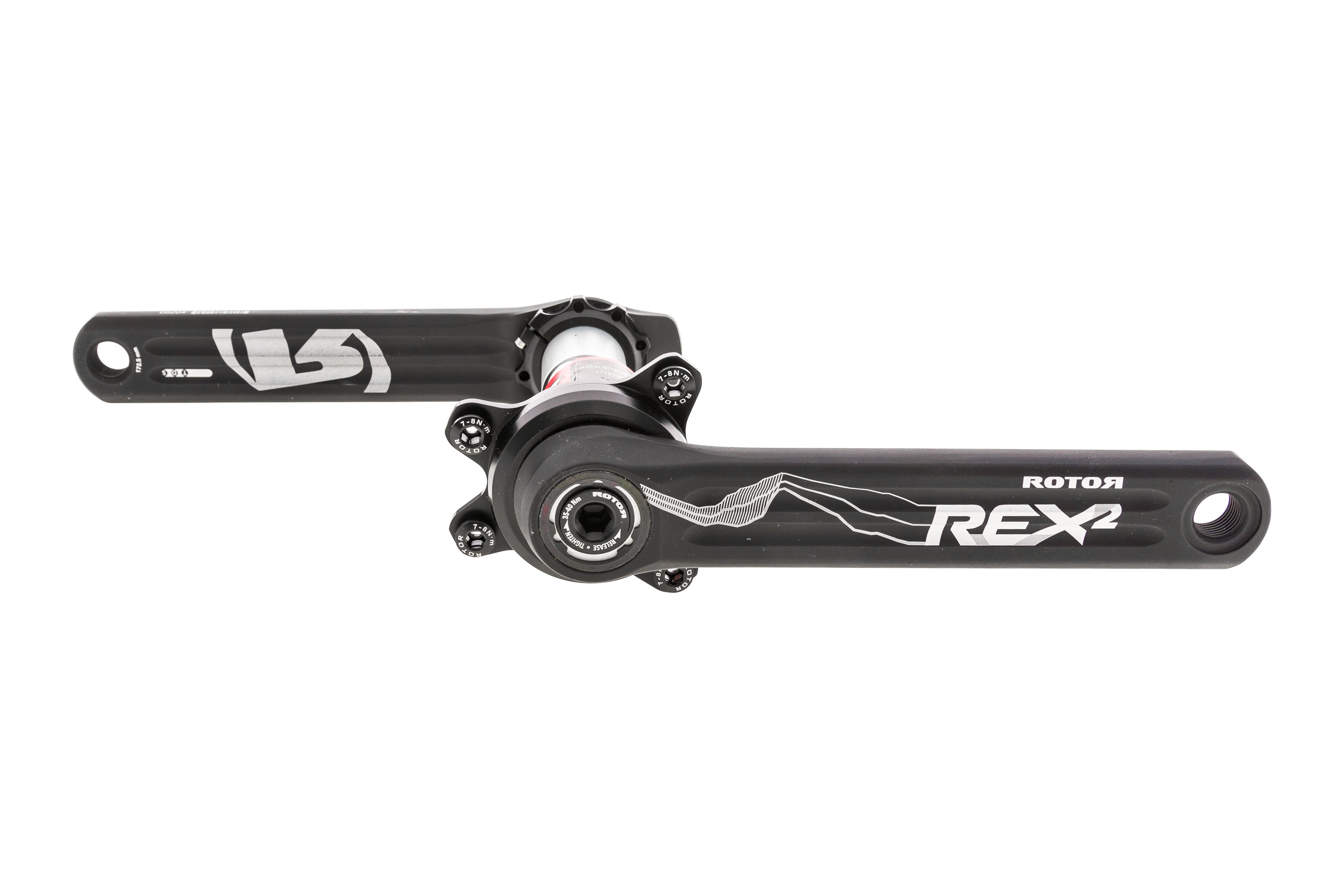 Rotor Rex 2.1 InPower Power Meter Crank Set 11s The Pro s Closet