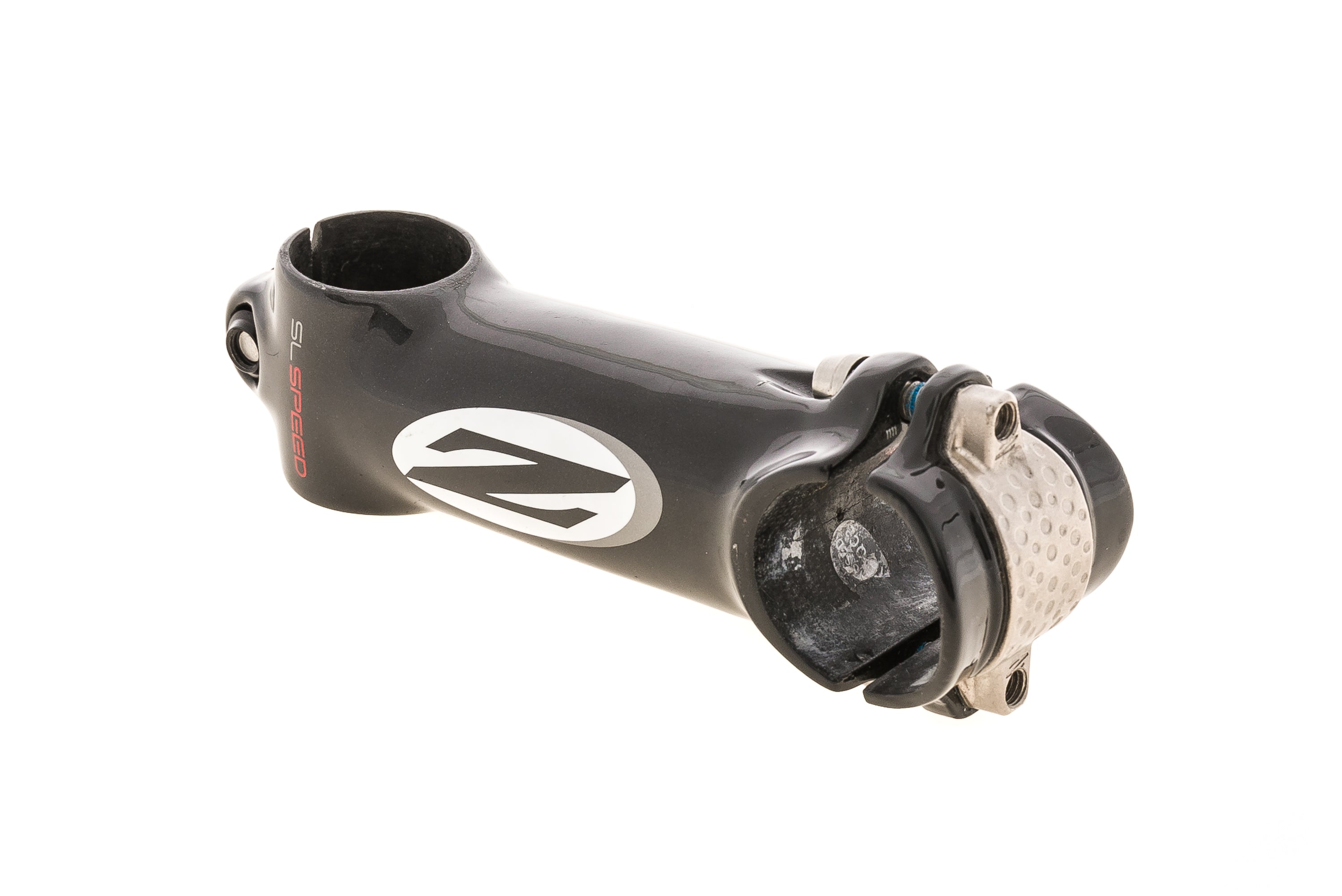 Zipp SL Speed Carbon Stem 31.8mm Clamp 110mm 6 Degrees Black Silver