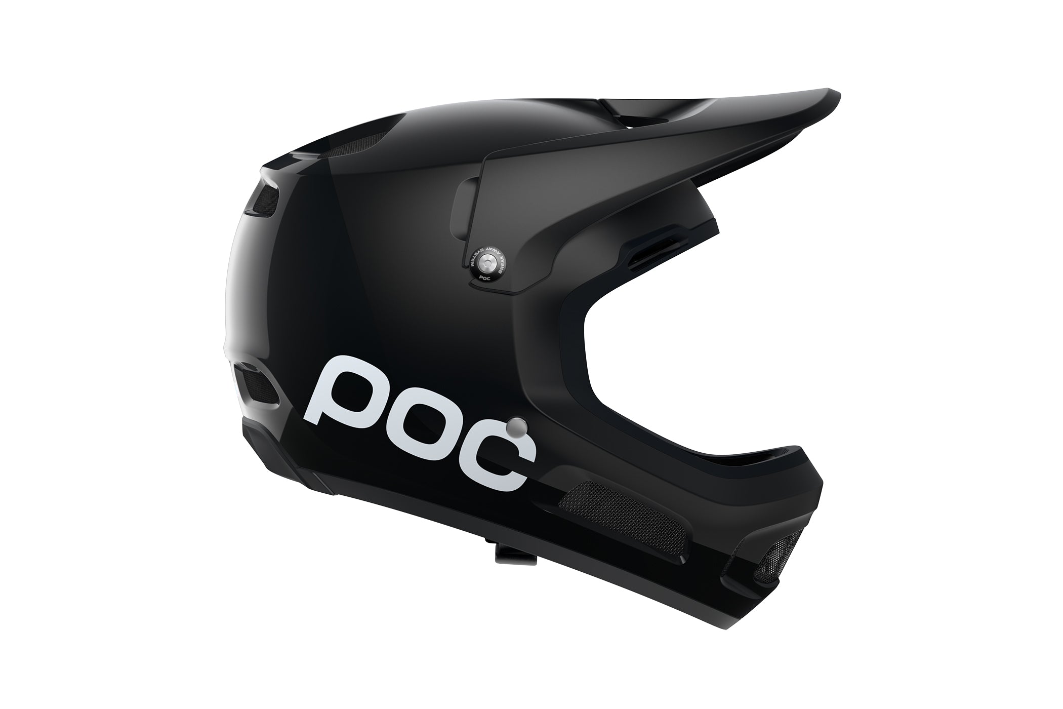 POC Coron Air SPIN Bike Helmet Uranium Black | The Pro's Closet