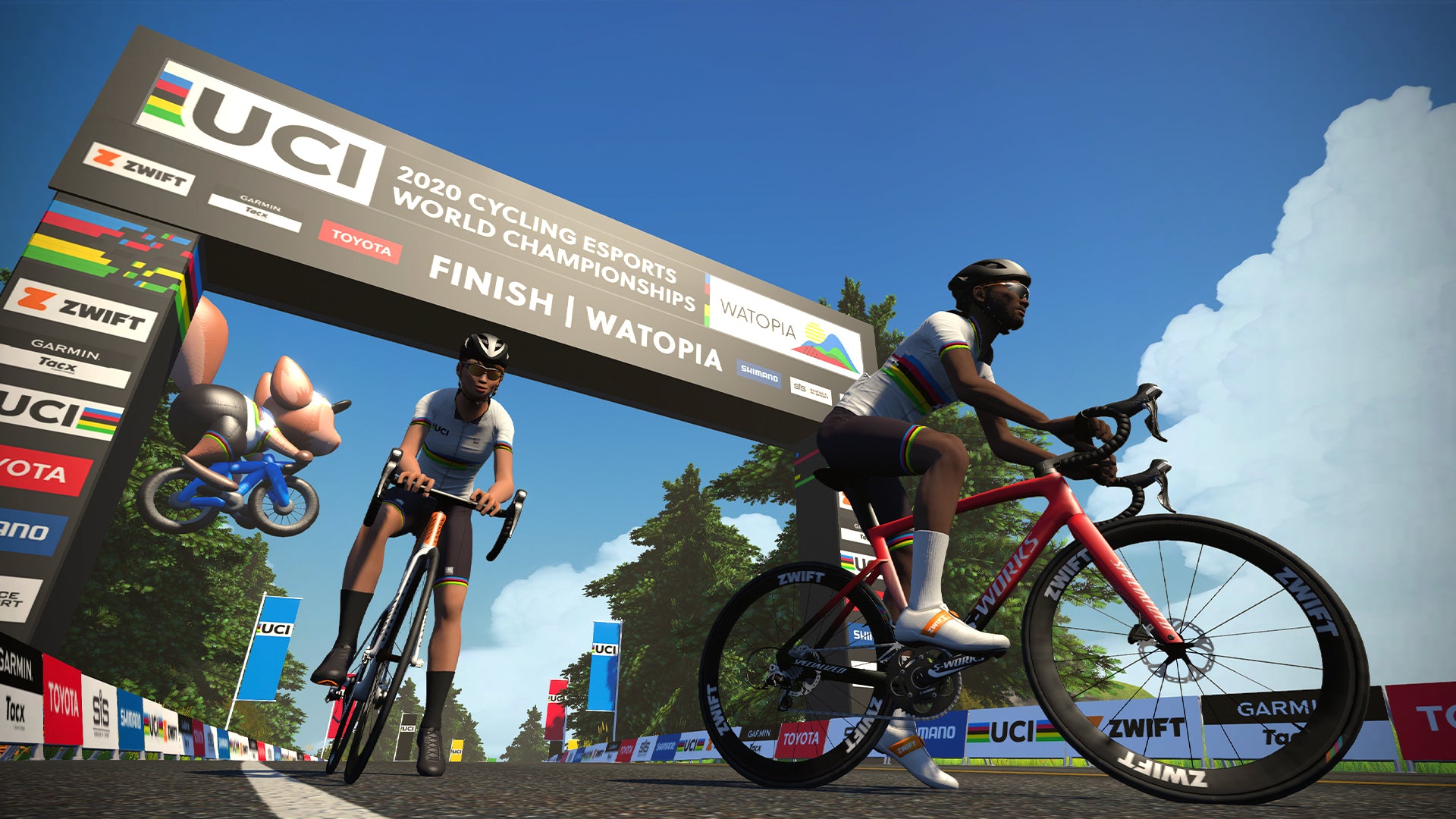 Zwift 2025 world champs