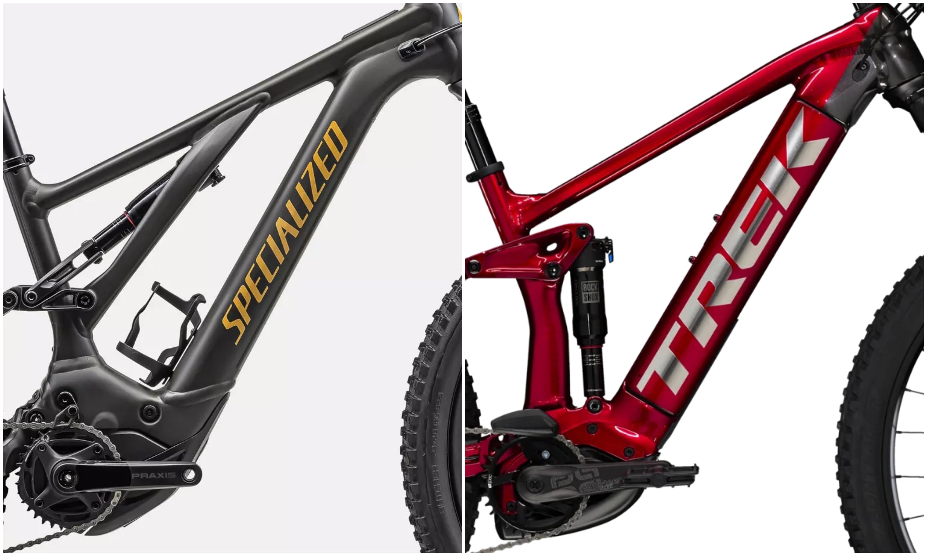 Budget E MTBs Specialized Turbo Levo Alloy vs. Trek Rail 5 The