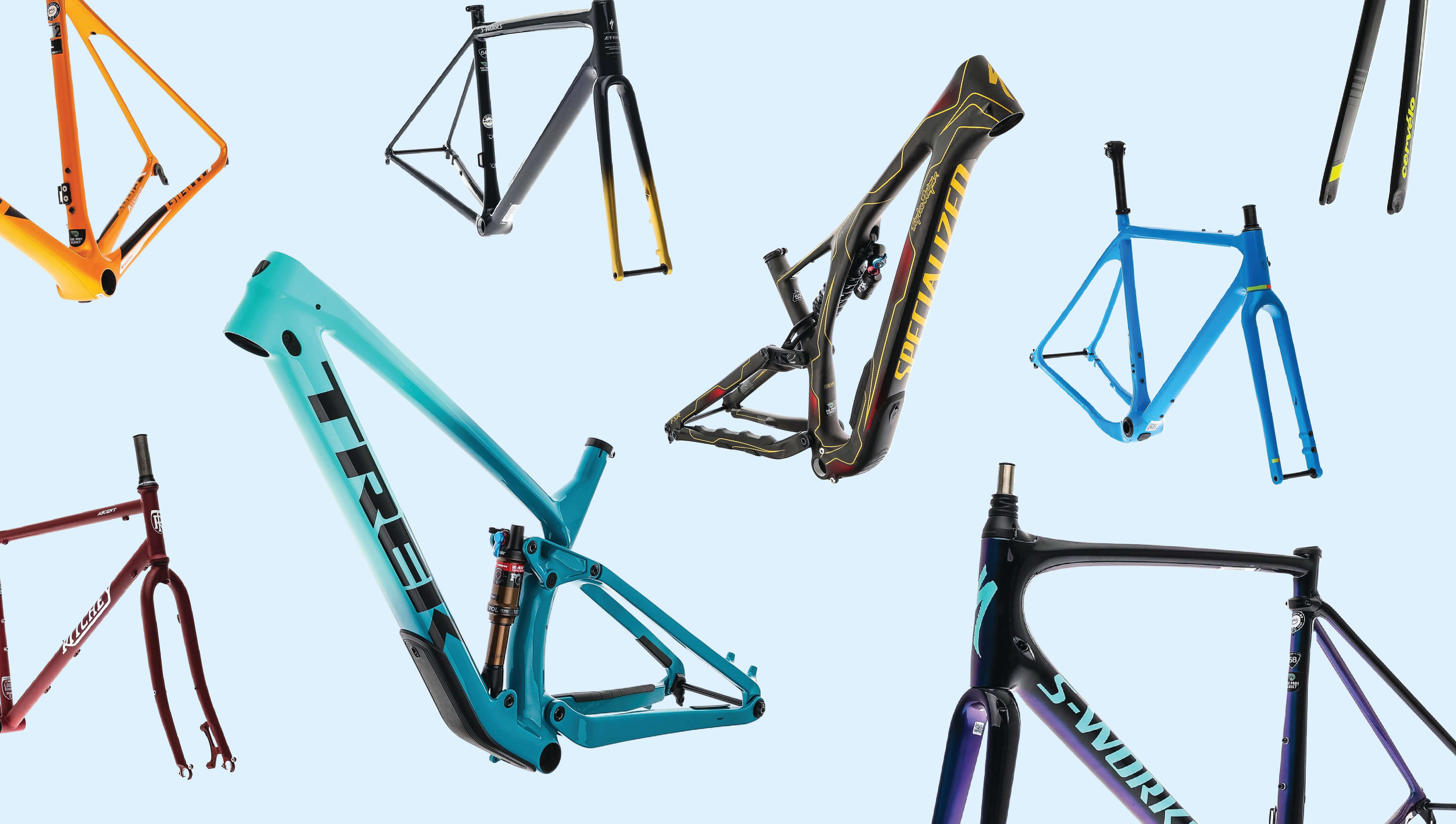 Top best sale bike frames