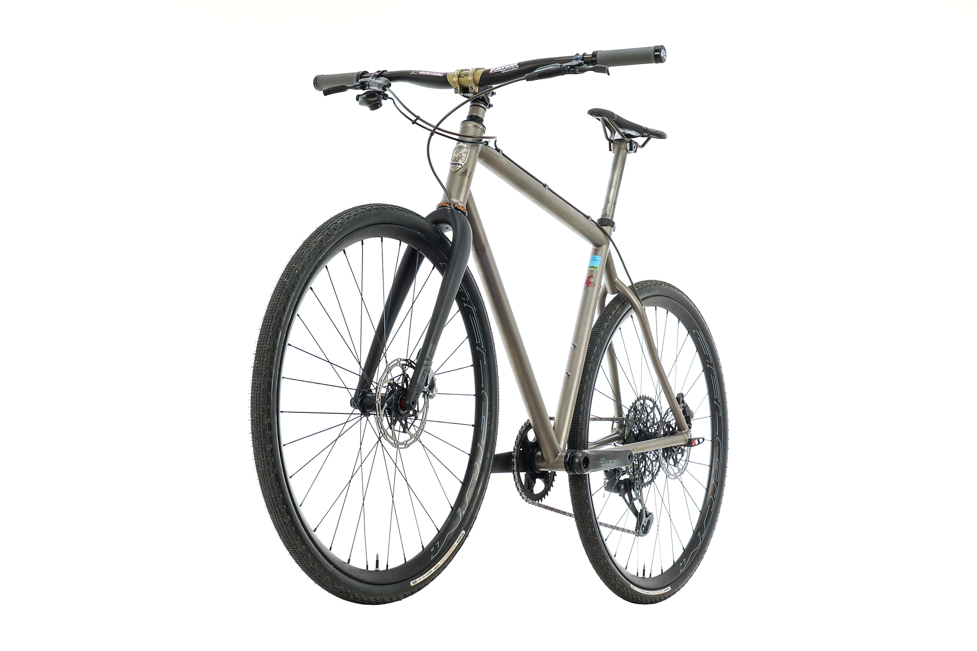 Titanium flat bar discount bike