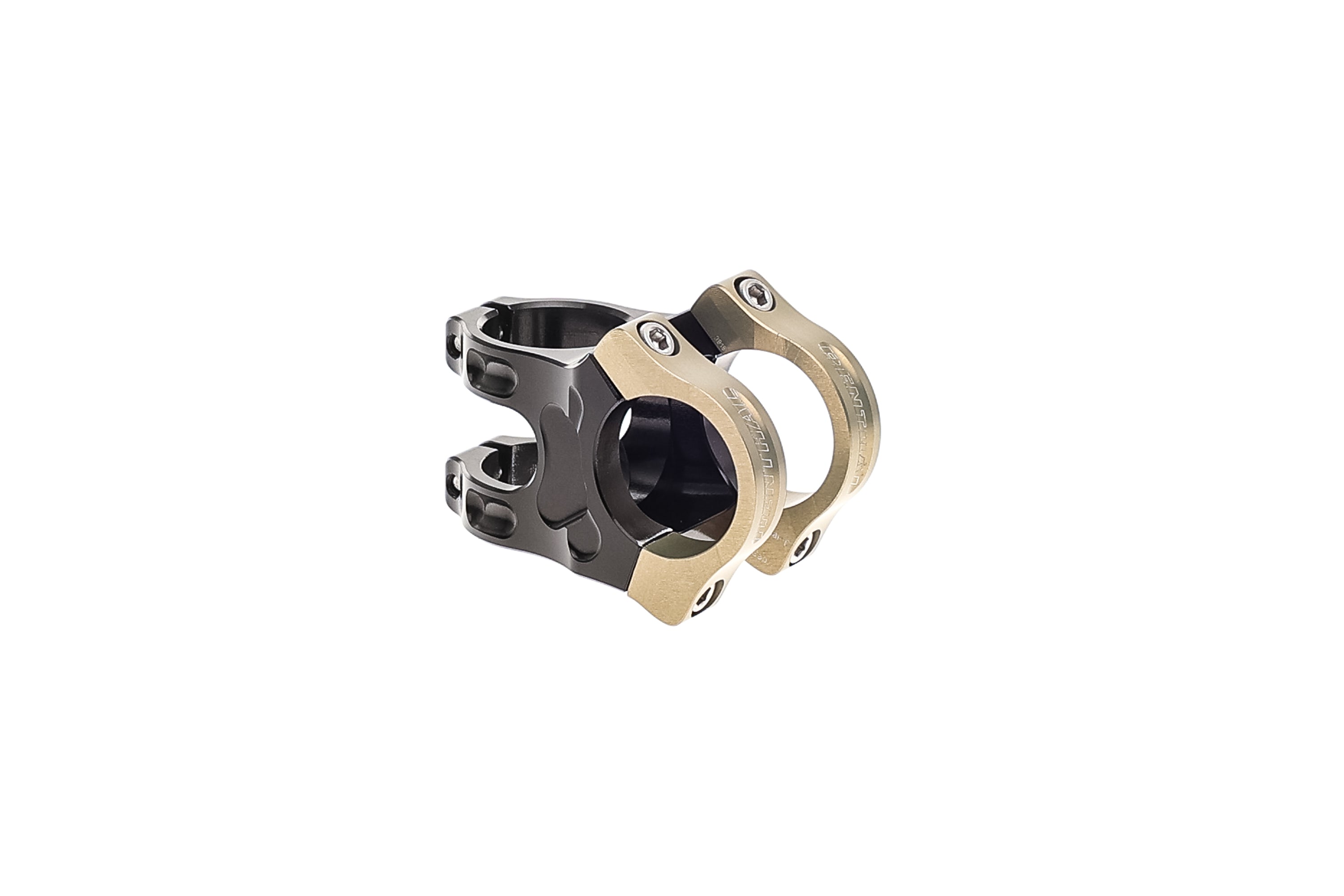 Renthal Apex Aluminum Stem 31.8 Clamp 50mm 6 Degree Black/Gold