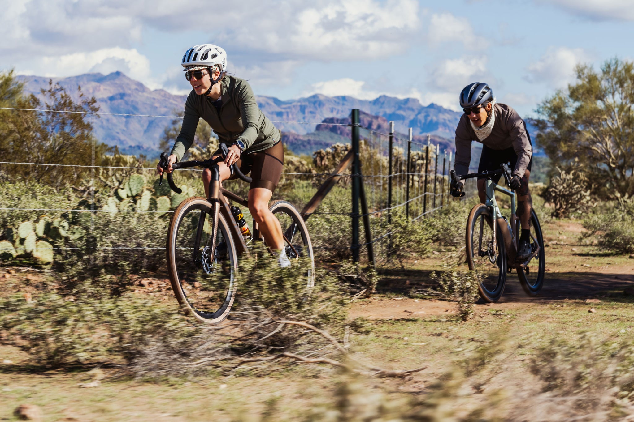 TPC Gravel Biking in the desert