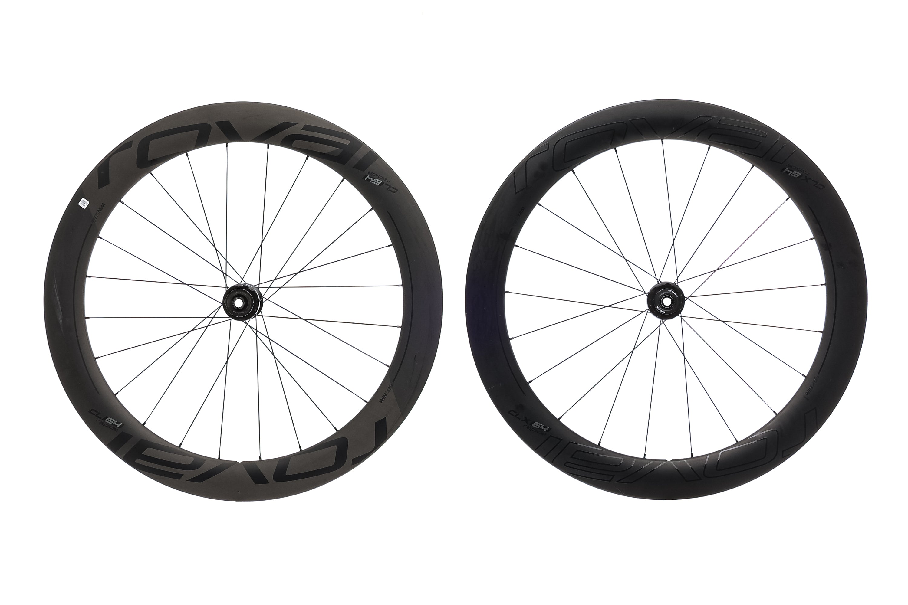 Roval Rapide CL 64/CLX 64 Carbon Tubeless 700c Wheelset | The