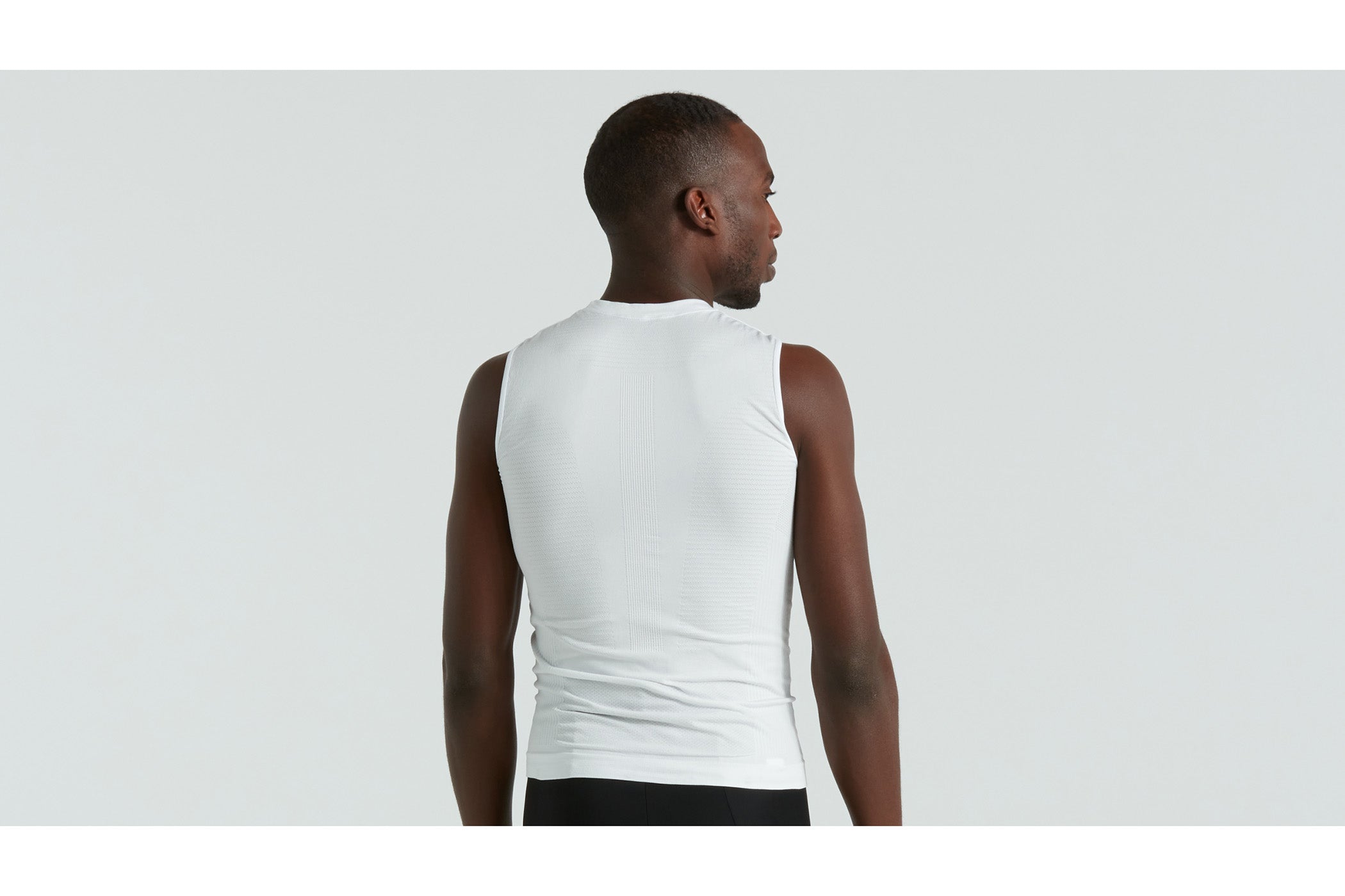 Men's Seamless Light Sleeveless Base Layer