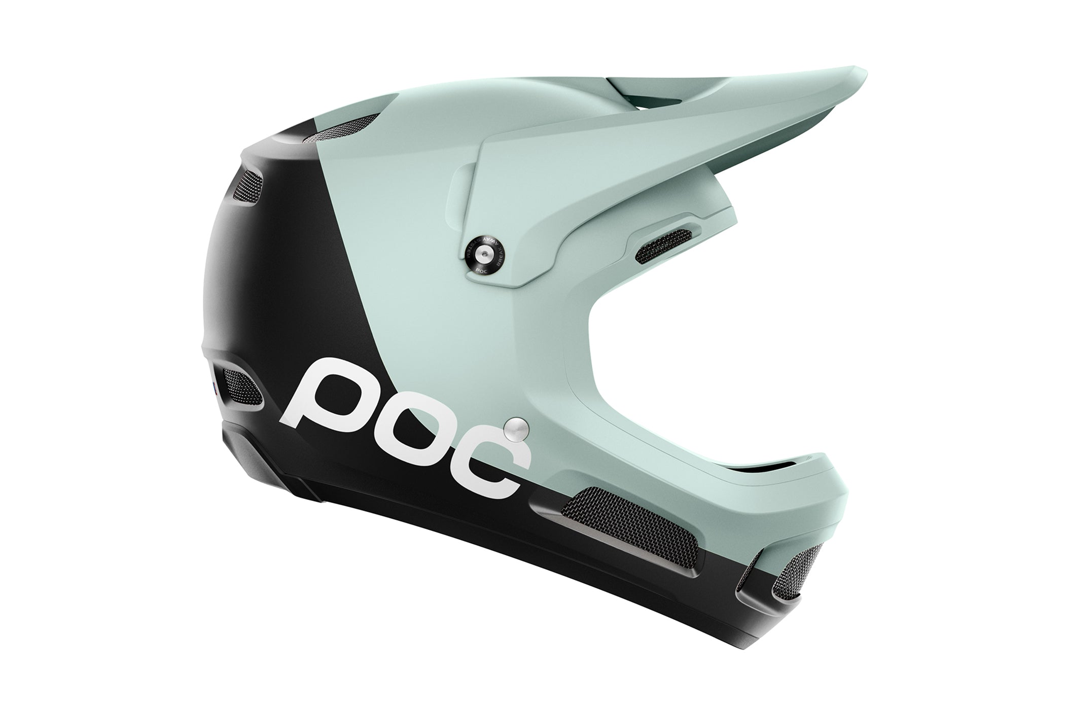 POC Coron Air SPIN Bike Helmet Apophyllite Green/Uranium Black Medium/Large  55-58cm