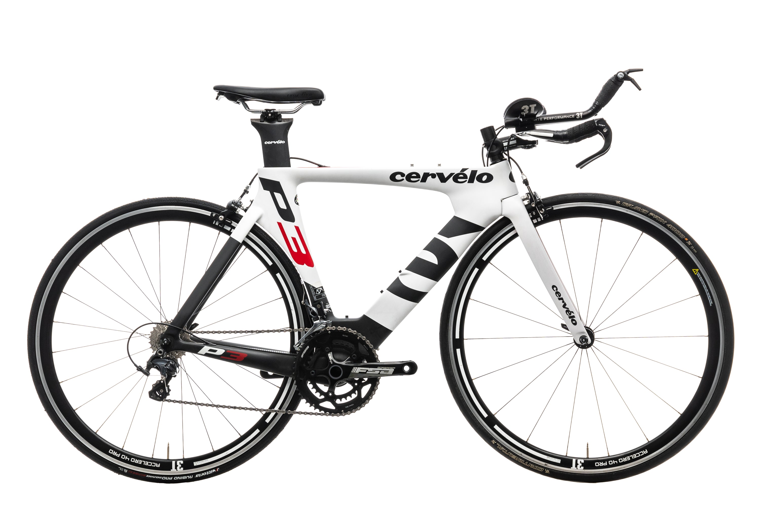 Cervelo P3 Time Trial Bike - 2014, 48cm | The Pro's Closet