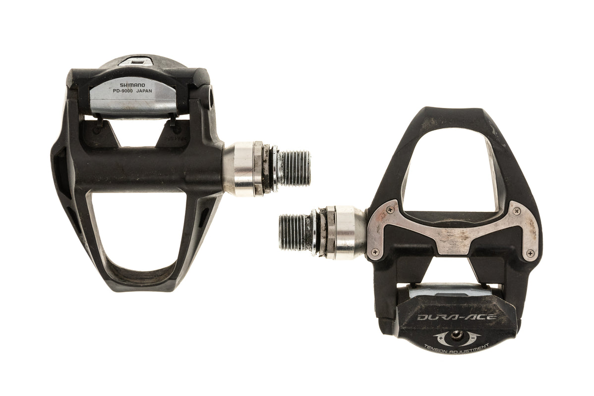 Shimano Dura-Ace PD-9000 Pedals Clipless Black | The Pro's Closet