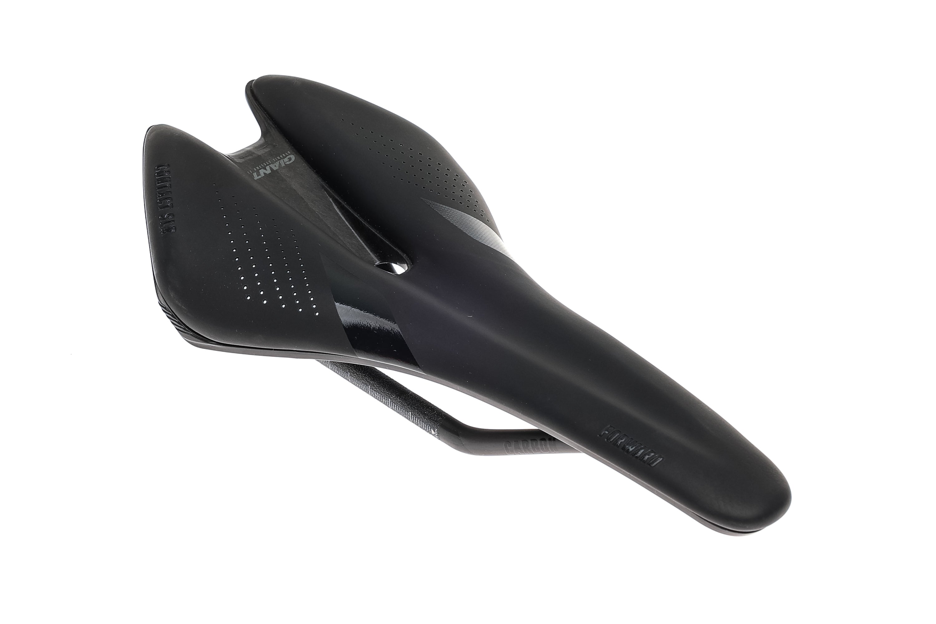 Giant Contact SLR Forward Saddle 130mm Carbon Rails Black