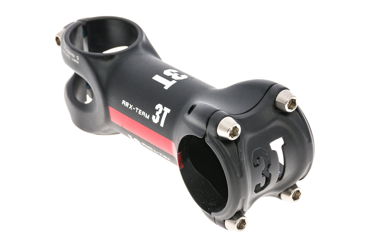 3T ARX-Team Aluminum Stem 31.8mm Clamp 90mm 6 Degree Black/Red