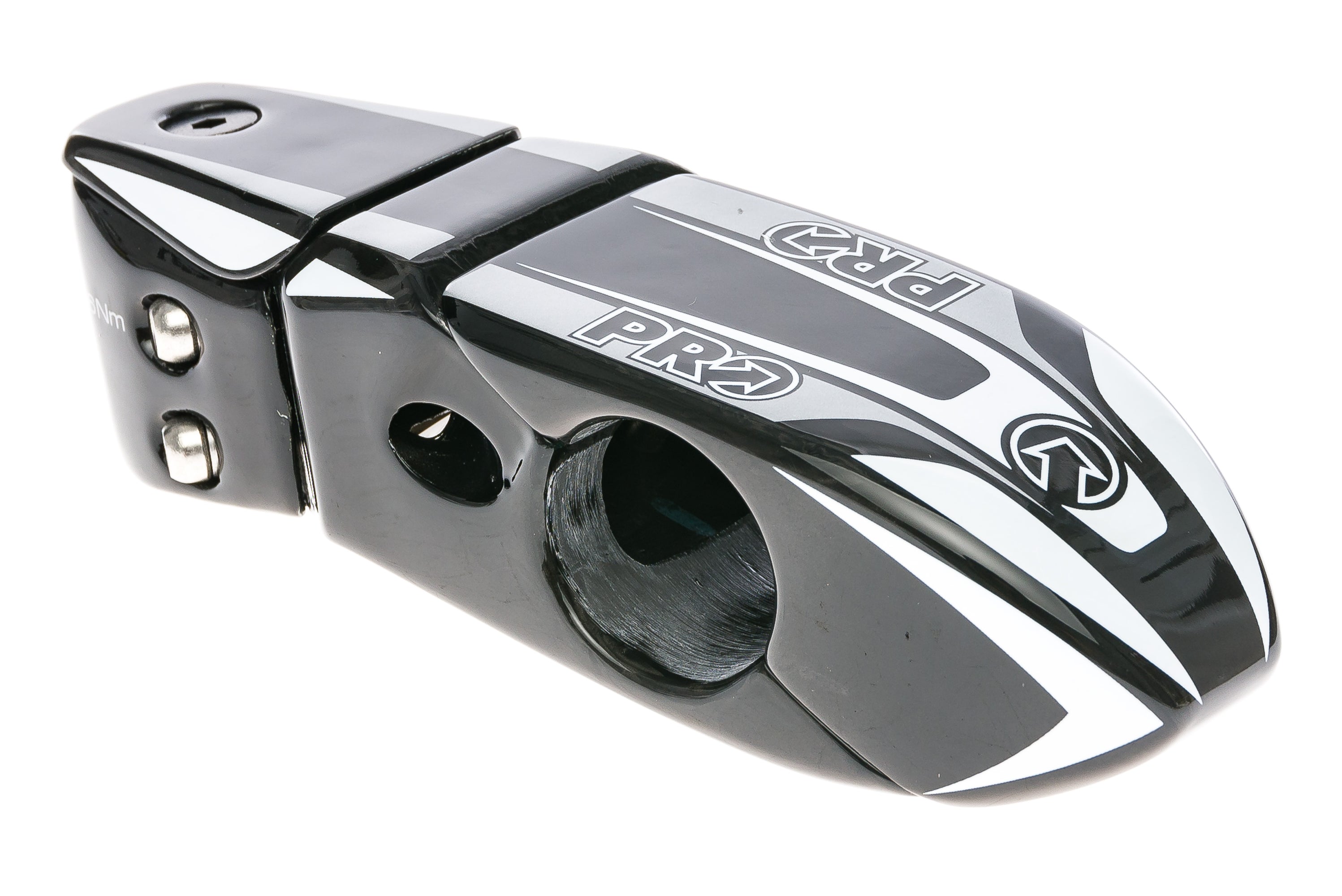 PRO Missile Evo Carbon Stem 31.8mm Clamp 85mm -10 Degree Black/White