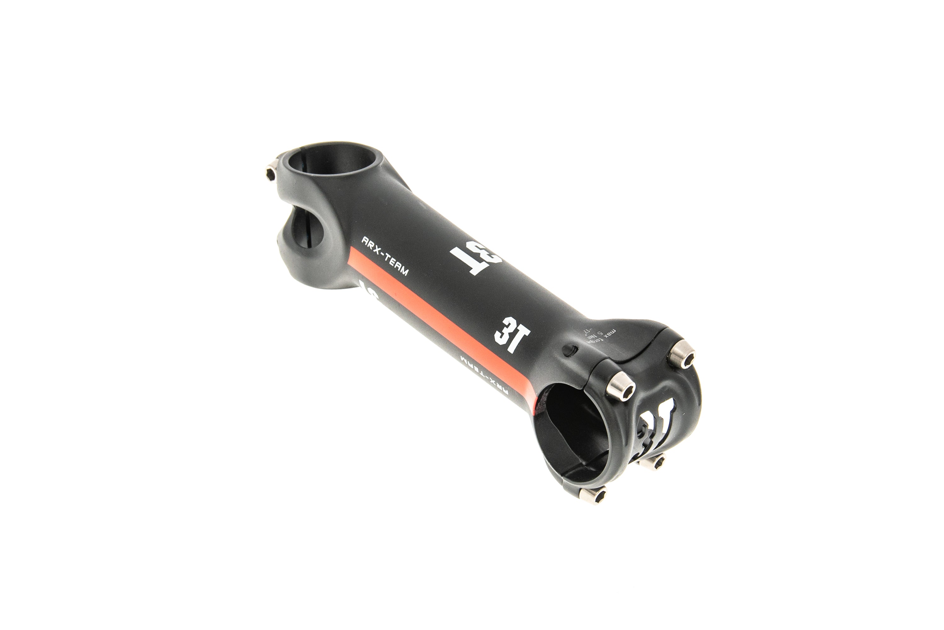 3T ARX-Team Alloy Stem 31.8mm Clamp 120mm 17 Degree Black/Red