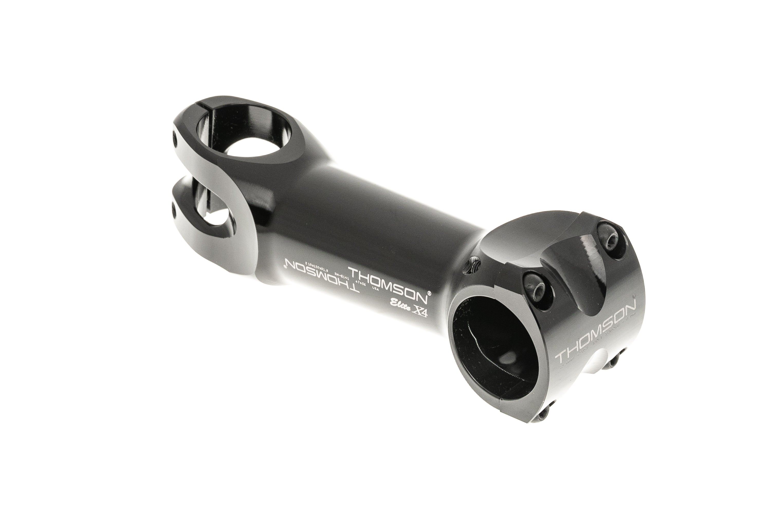 Thomson Elite X4 Aluminum Stem 31.8mm Clamp 120mm 10 Degree Black