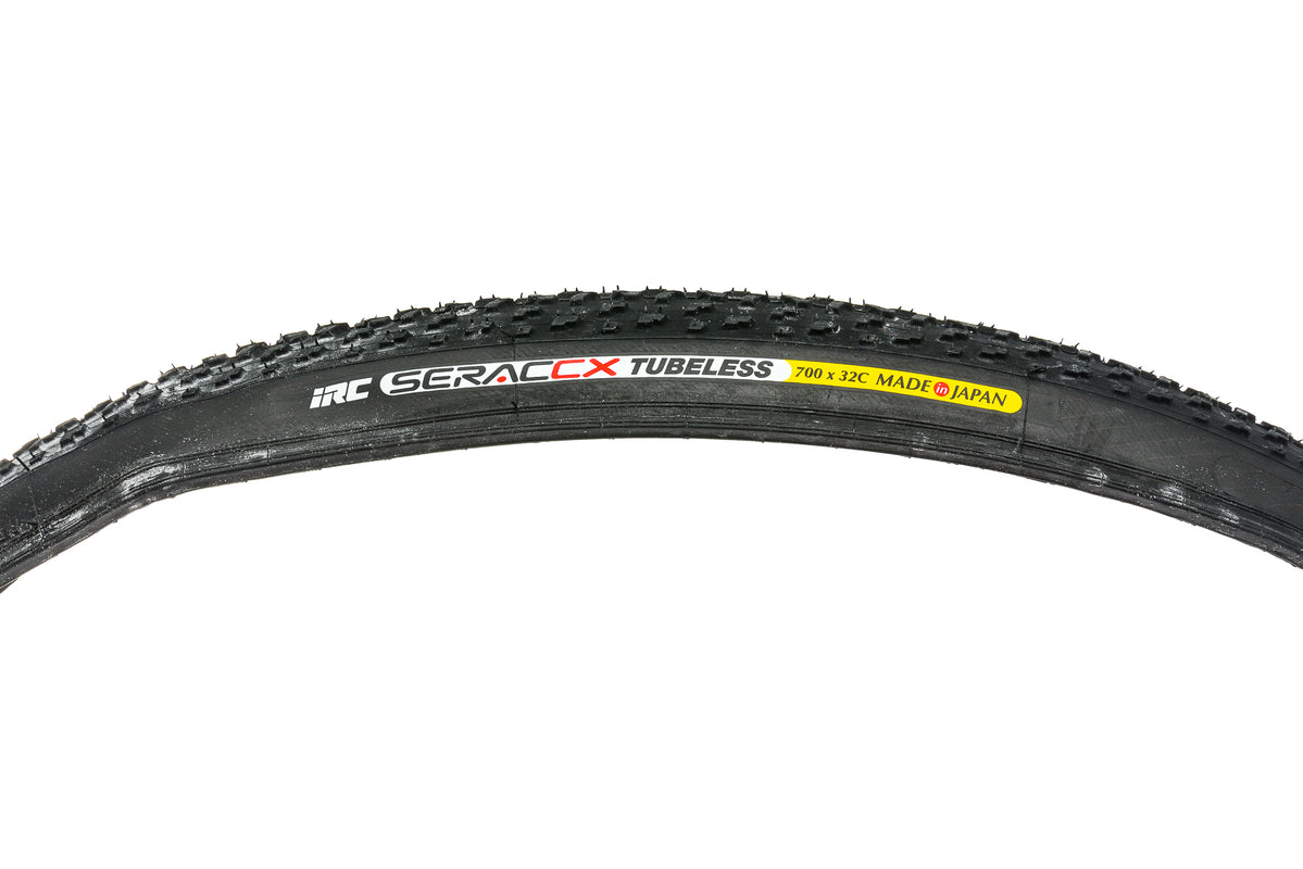 IRC Serac CX Tire 700c x 32mm 182 TPI Tubeless | The Pro's