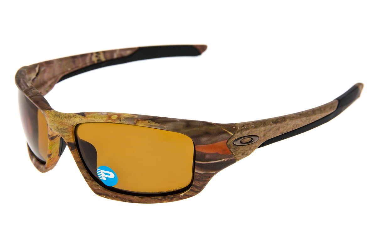 Oakley Valve Sunglasses Woodland Camo Frame Pola | The Pro's Closet