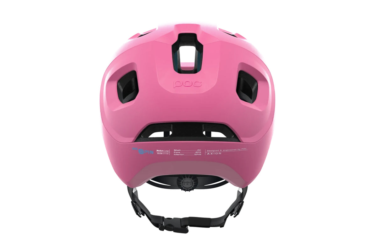 POC Axion SPIN Bike Helmet Actinium Pink Matt | The Pro's Closet