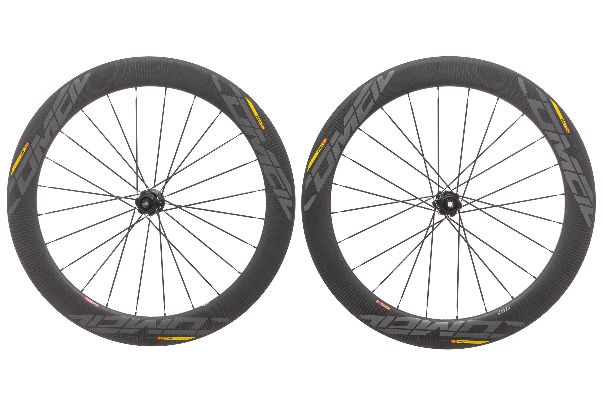 Mavic Comete Pro Carbon SL UST Disc 700c Wheelse | The Pro's Closet