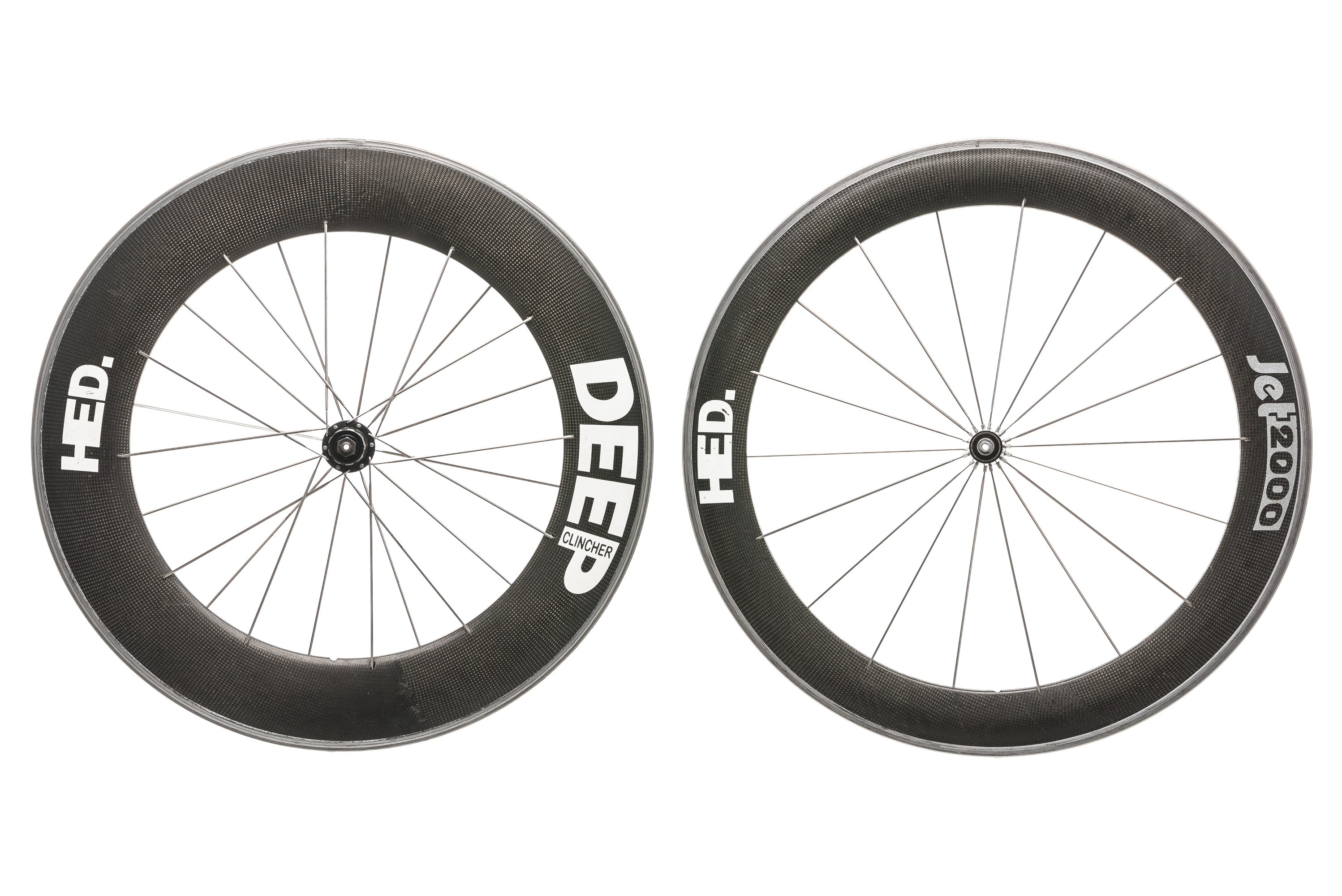 HED Jet 2000/Deep Clincher Carbon Clincher 650c | The Pro's Closet