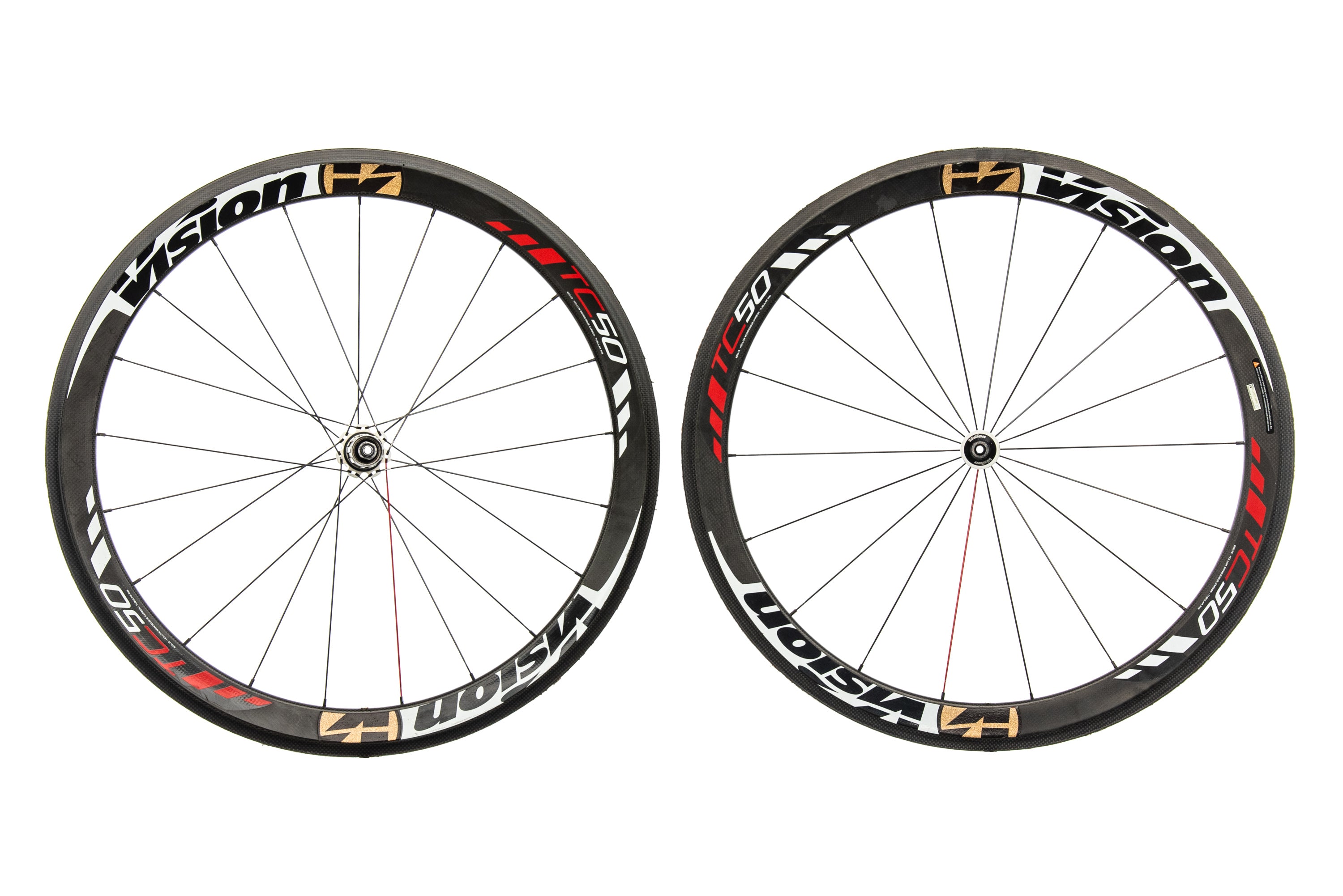 Vision TC50 Carbon Tubular 700c Wheelset