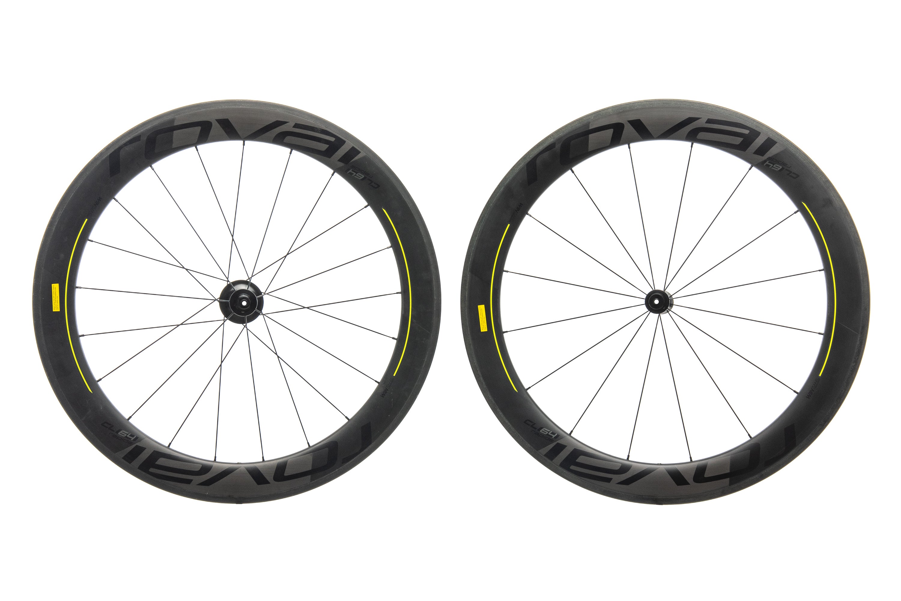 Roval CL64 Rapide Carbon Clincher 700c Wheelset | The Pro's Closet