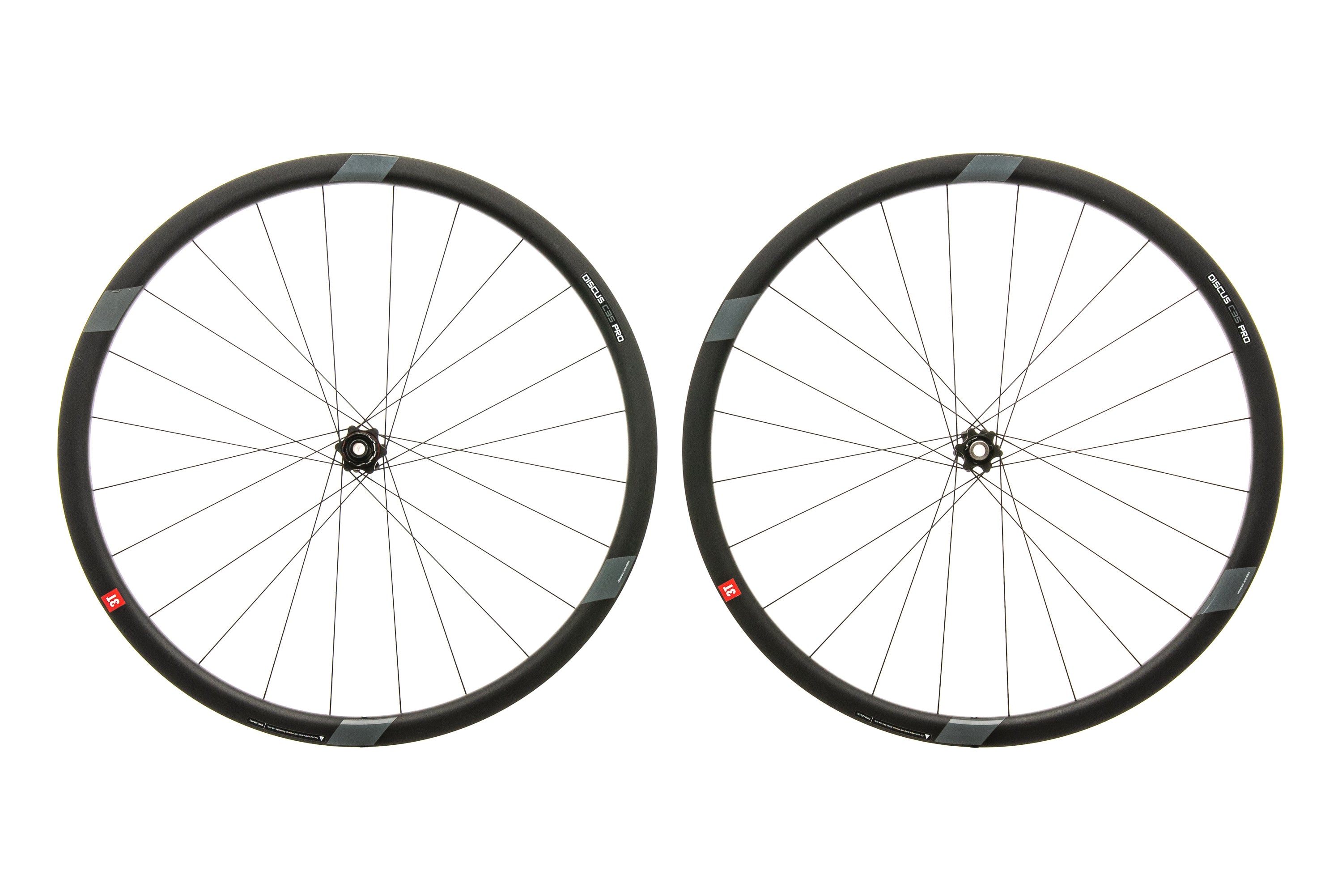 3T Discus C35 Pro Aluminum Clincher 700c Wheelset