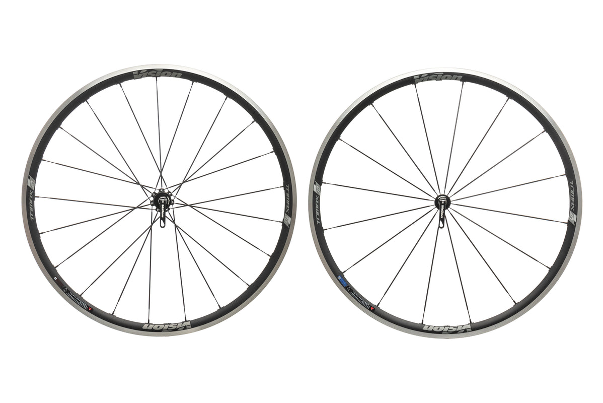 vision trimax 45 carbon clincher road wheelset