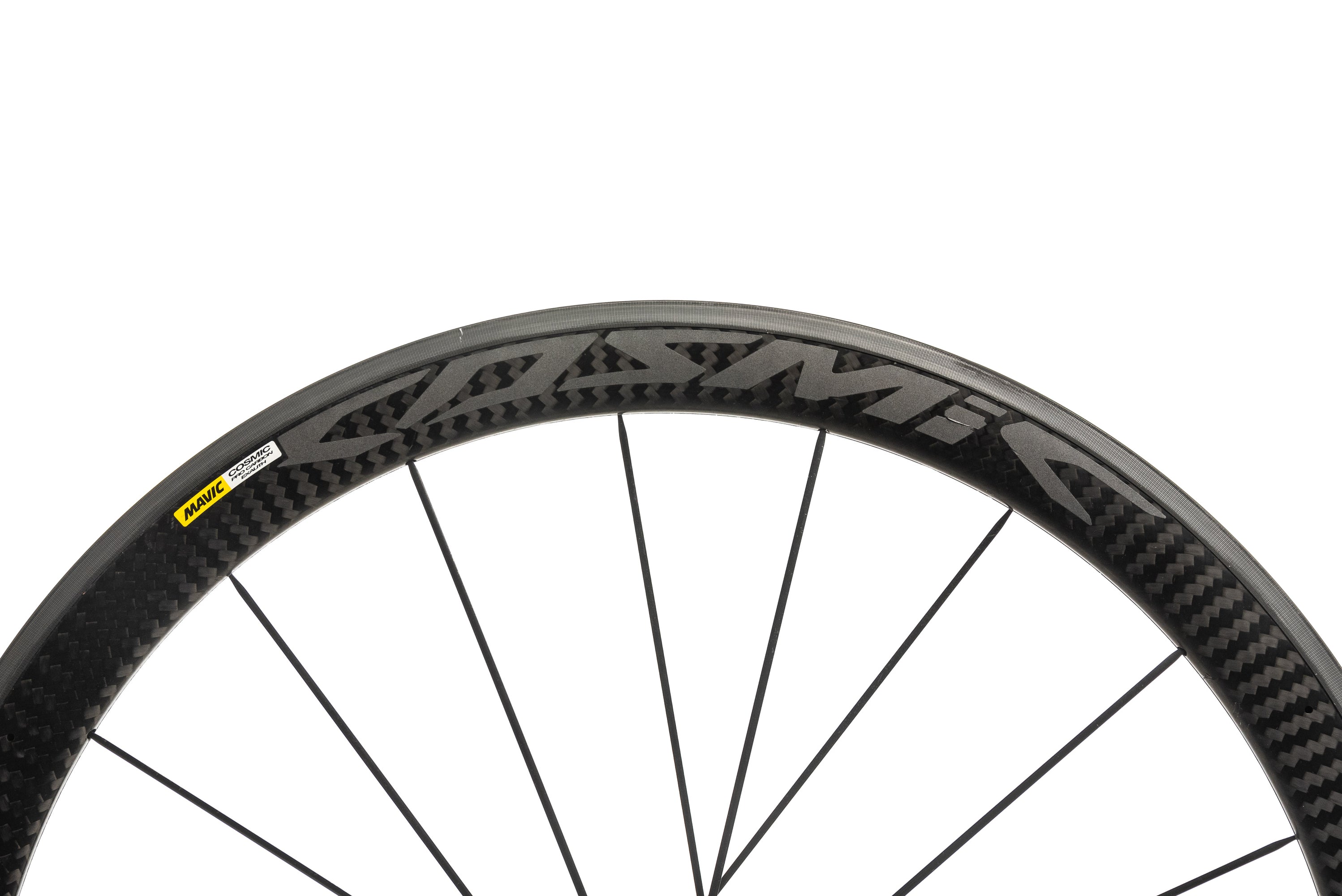 Mavic cosmic pro carbon exalith hot sale clincher wheelset