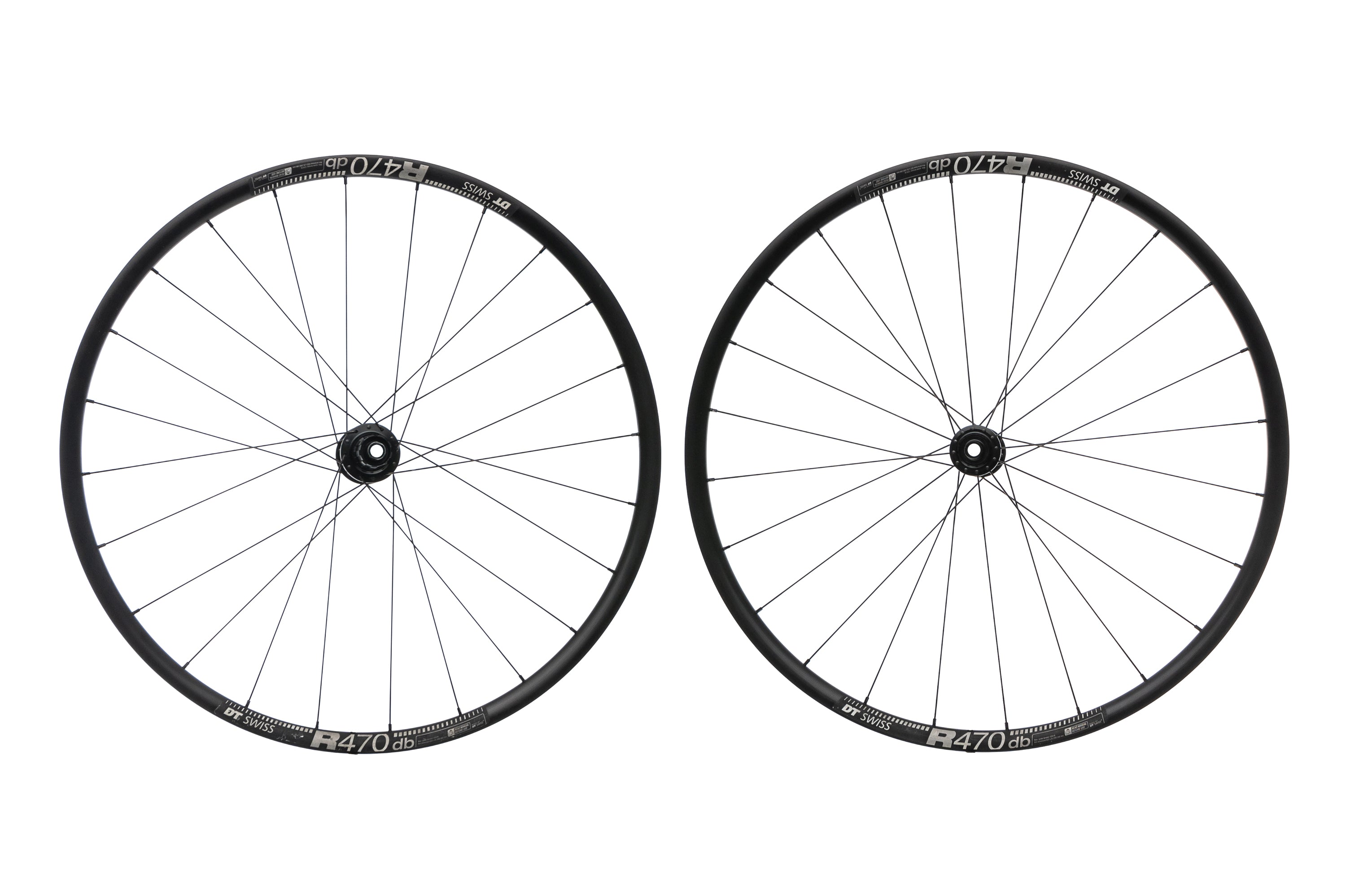 DT Swiss R470 db Aluminum Tubeless 700c Wheelset | The Pro's Closet