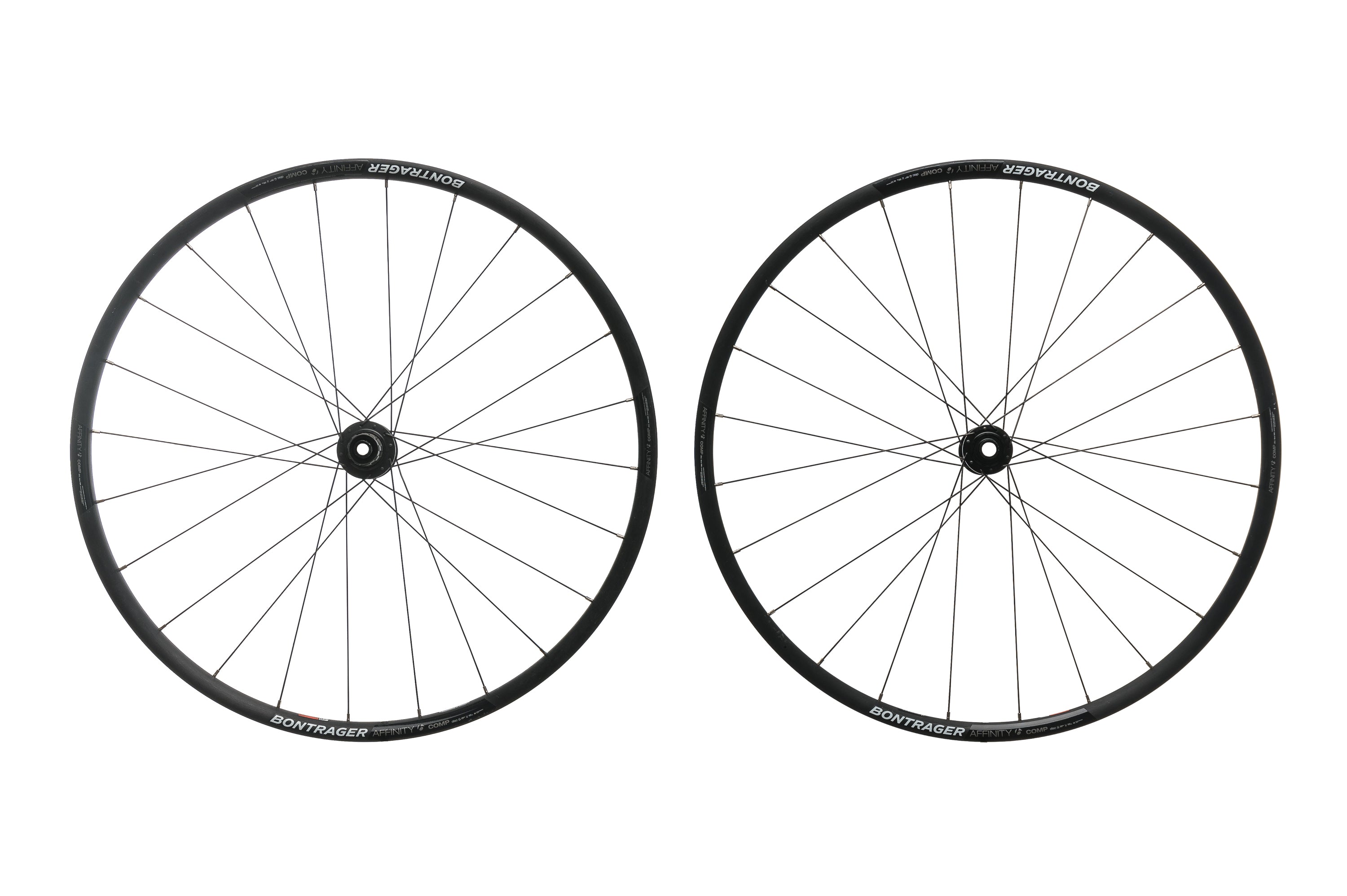 Bontrager Affinity Comp TLR Disc Aluminum Tubeless 700c Wheelset