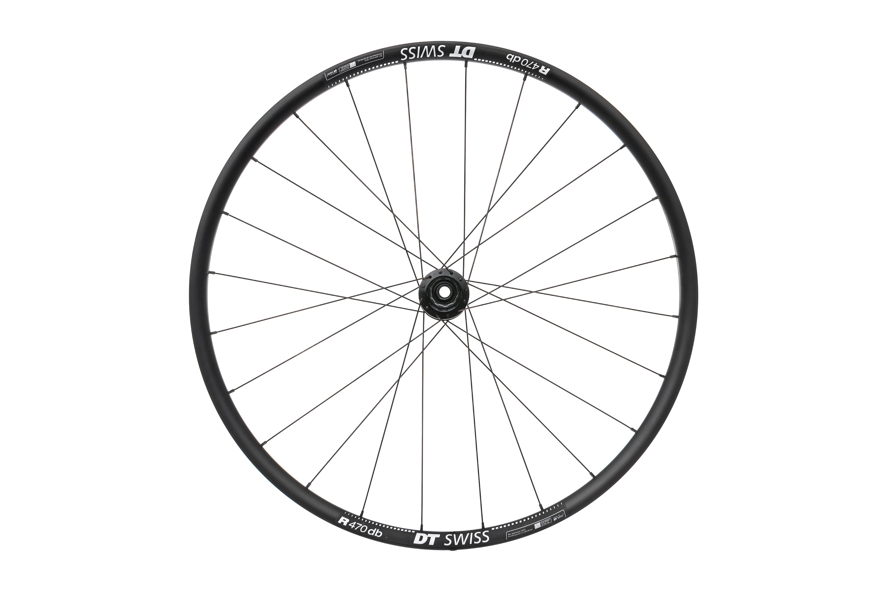 DT Swiss R 470 db Aluminum Tubeless 700c Rear Wh | The Pro's Closet