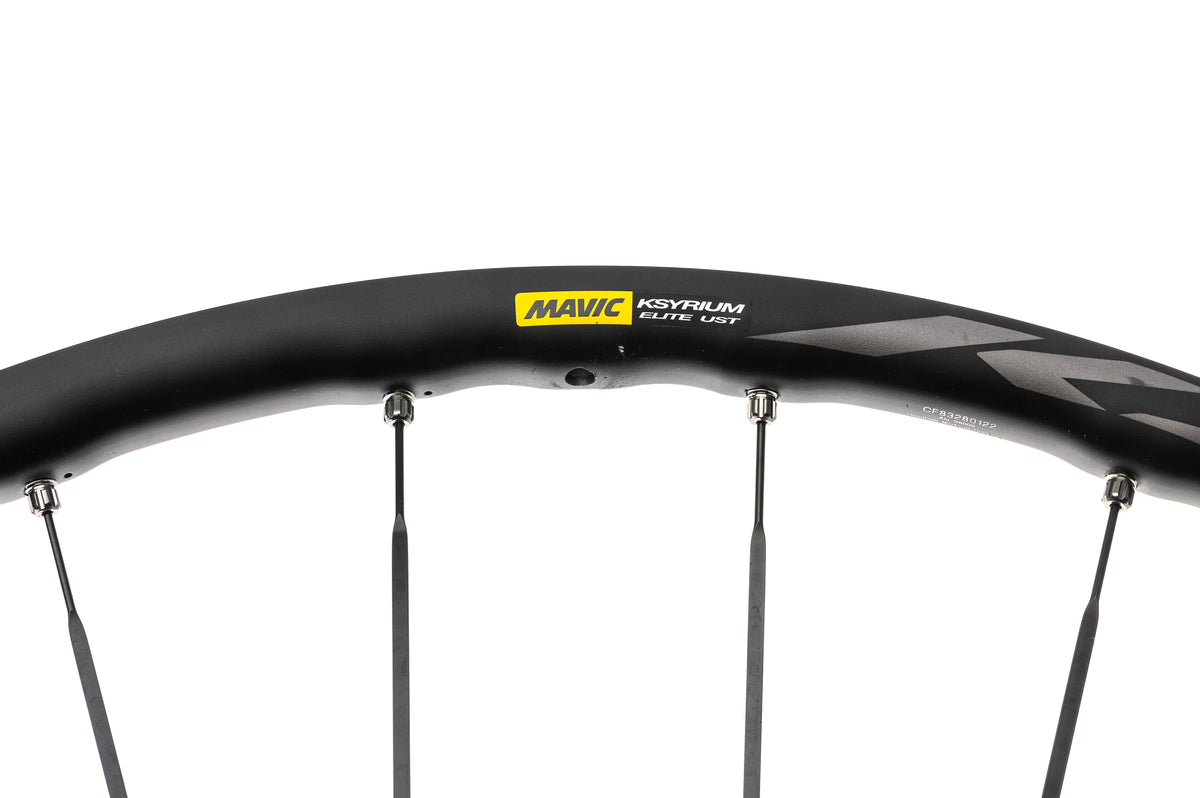 Mavic Ksyrium Elite UST Aluminum Tubeless 700c W | The Pro's Closet