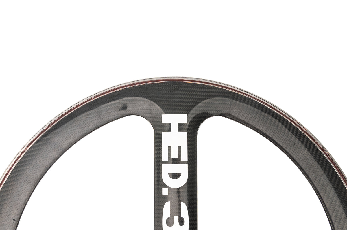 HED 3 Tri-Spoke Carbon Clincher Wheelset | The Pro's Closet