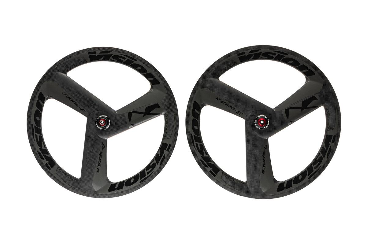 Vision Metron 3-Spoke Track Carbon Tubular 700c | The Pro's Closet