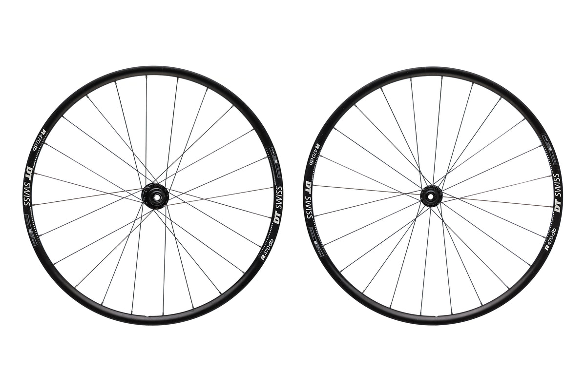 DT Swiss R 470 DB Aluminum Tubeless 700c Wheelse | The Pro's Closet