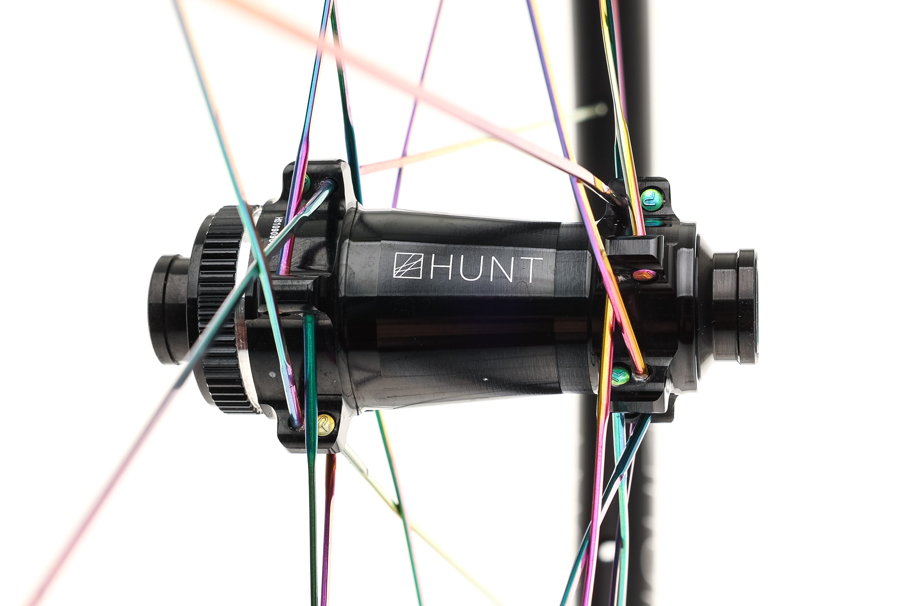 Oil slick spokes online road bike